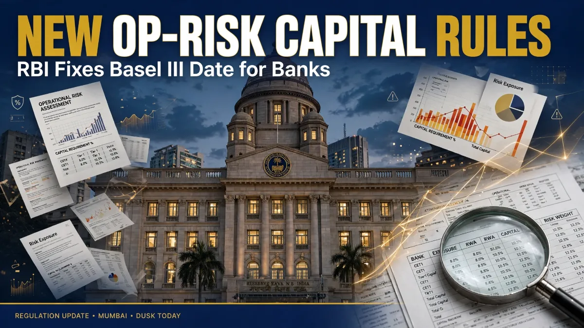 RBI Second Amendment Directions 2026: Operational Risk Capital from 1 ...